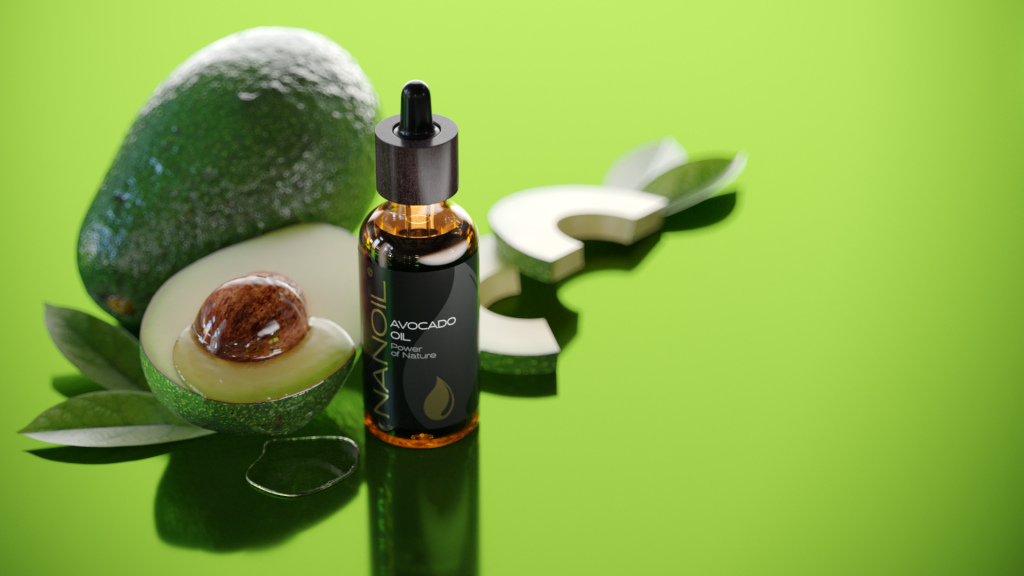 Avocadoöl von Nanoil für Haut und Haare